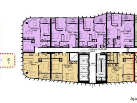 Numerous levels feature studio, 1,2 and 3 bedroom dwellings. Image courtesy Hayball The best of intentions: 135 Sturt Street, Southbank