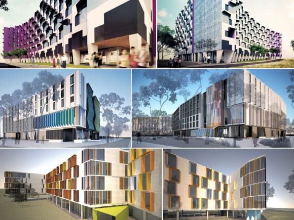 Images courtesy Monash Residential Services Monash University Clayton's design and construction boom