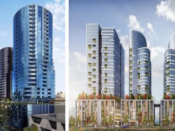 Fifteen85 and 6-78 Buckhurst Street. Montague Community Park on track for Spring completion