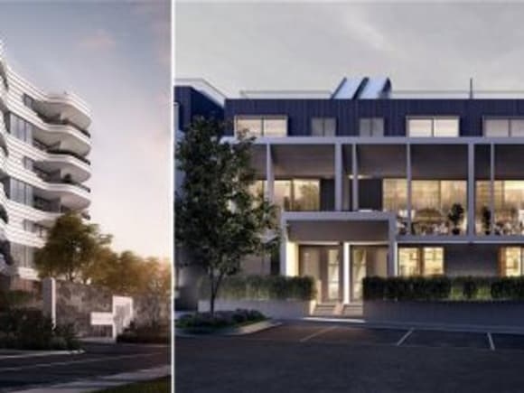One Coburg Quarter and The Terraces. Images: Future Estate Pentridge's silver tower heralds further change within the historic precinct