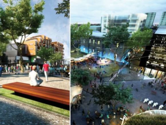 Concepts for Pentridge have come and gone in recent years, such as NH Architecture's above Coburg gains some long sought-after initiative