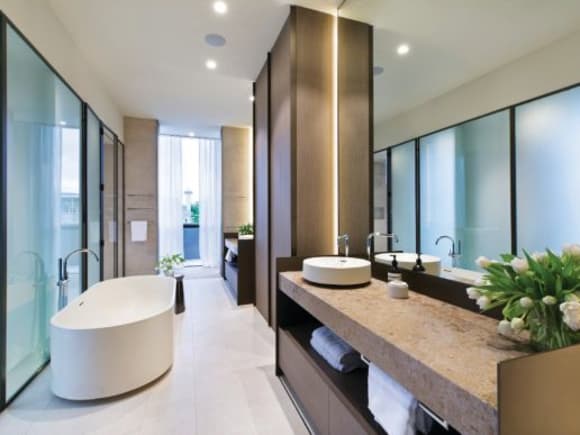 A bathroom like no other What it takes to deliver Melbourne's latest million penthouse