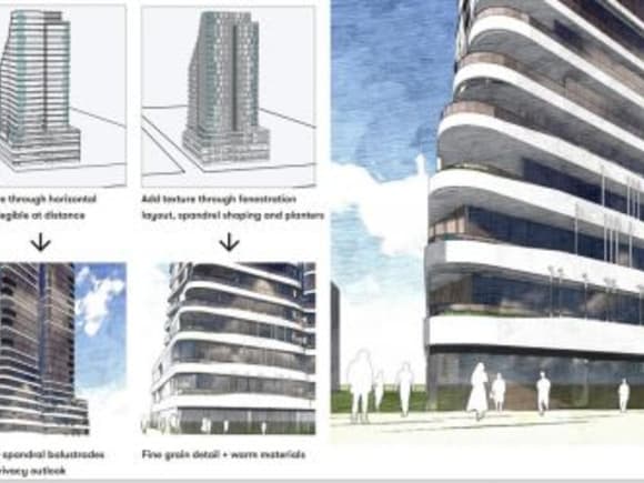 9-11 Prospect Street's new exterior takes shape under Hayball's guidance R & F Property Australia enters the Box Hill apartment market
