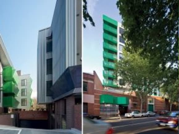 MGS Architects' previous award-winning projects VincentCare's Flemington Road project a boost for homeless housing
