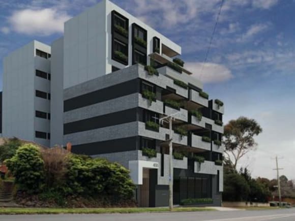 455 Upper Heidelberg Road. Planning image: MAP Architecture Melbourne planning and development news in brief