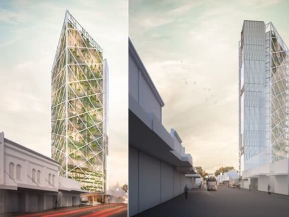 24-26 Chapel Street perspectives SMA Projects reveals Australia's first above rail line residential building