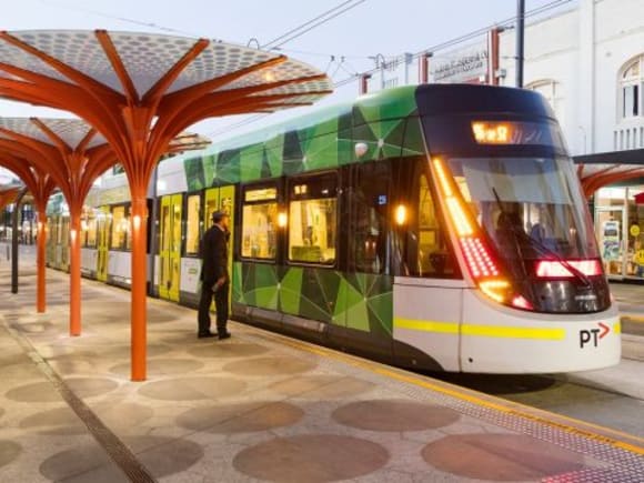 Number 96 in its new surrounds. Image: John Gollings Concept to reality: Acland Street's rejuvenation in review