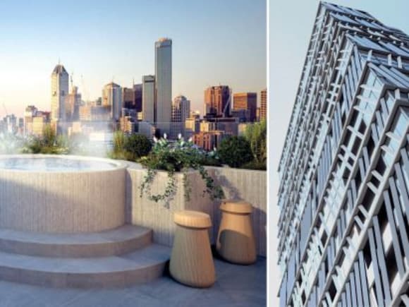 Gravity Tower. Images courtesy Plus Architecture Fishermans Bend's first project breaks ground