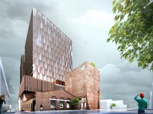 Grocon's prospective view from Wellington Street. Image: Grocon City of Yarra's commercial prospects boosted by 100,000sqm