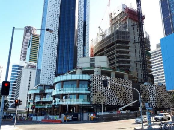 May progress across Brisbane Quarter. Image: Aussie Bhoy (Skyscrapecity) Shayher Group's The One begins construction; Pentridge Coburg awaits