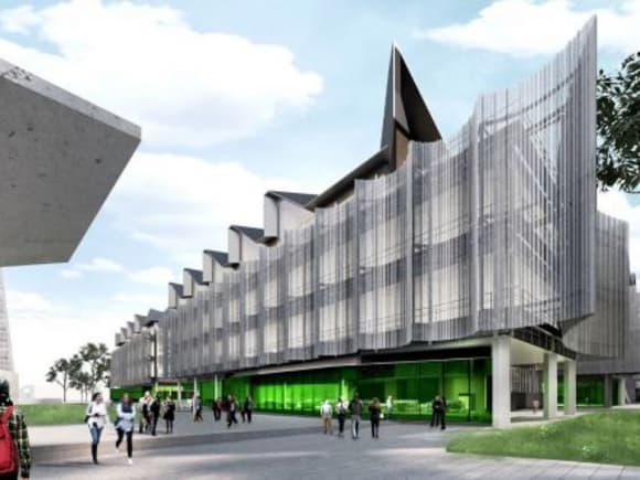 The Learning & Teaching Building. Image: John Wardle Architects Monash University delivers again with a new design showpiece