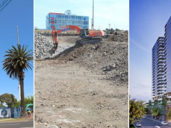 Progress on Riverside, Riverina and 1 Warde Street in its latest form What was Maribyrnong Wharf now shapes as an apartment haven