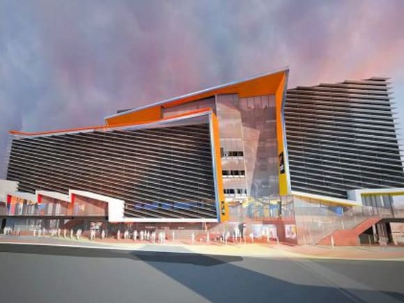 Brimbank Community and Civic Centre. Image courtesy Lyons Green Chemical Futures another Lyons marvel