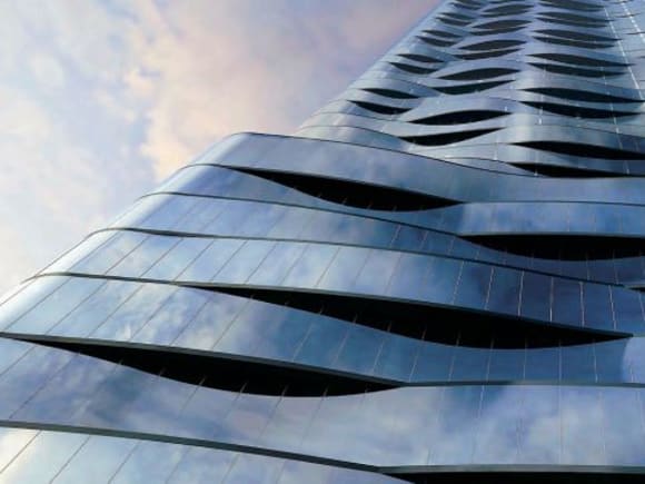 Shadow Play's distinctive silhouette. Image courtesy Enrich Property Six premier residential developments jostle for the spotlight