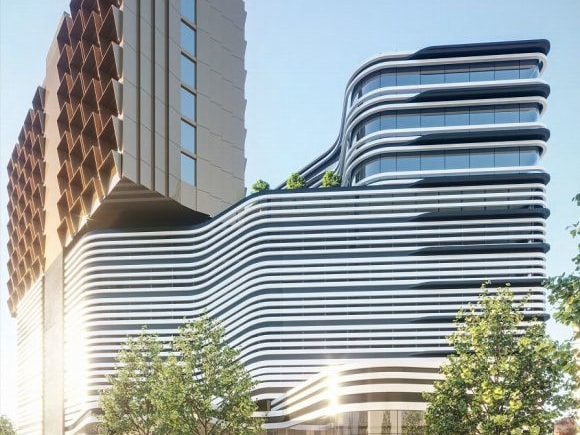 12 Nexus Court in full. Planning image: Gray Puksand / Technē Nexus Court's hotel receives the nod