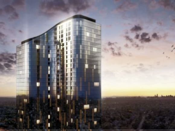 SKY ONE Box Hill. Image courtesy Golden Age Development Group Six premier residential developments jostle for the spotlight
