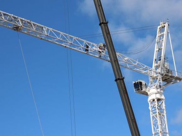 Trilby in Collingwood received its tower crane during mid October Its a record! Metropolitan Melbourne crane count November 2017