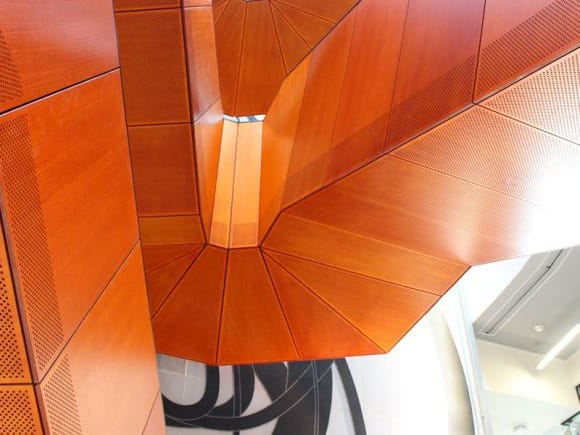 GCF's interior stair case Green Chemical Futures another Lyons marvel