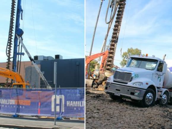 Construction at Fishermans Bend's first build Fishermans Bend's first project breaks ground
