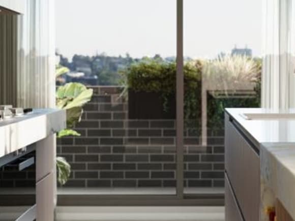 Island House apartment kitchen. Image supplied. Introducing Island House: Customisable bespoke apartments in a sought after East Melbourne locale