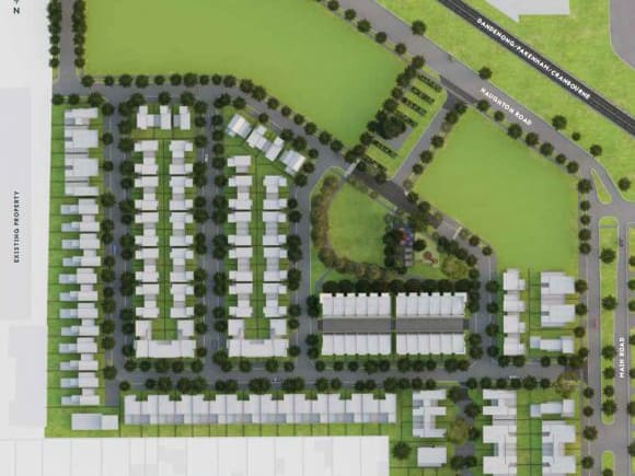 Jackson Green Masterplan. © Cedar Woods Cedar Woods receives approval for Jackson Green, Clayton South