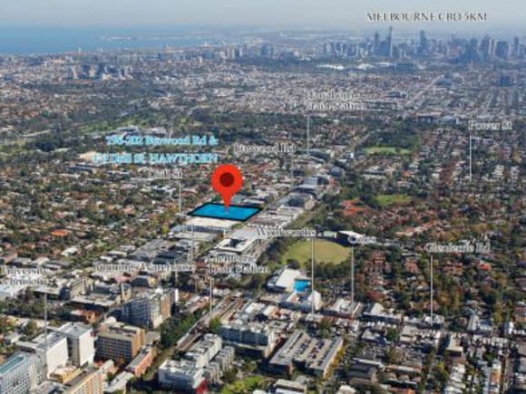 196-202 Burwood Road, Hawthorn. Image © JD Group JD Group ramp up their Melbourne project pipeline