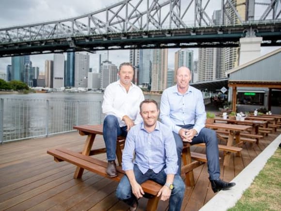 L-R: Rod Rose, Anthony Merlin, Brian Jende. Image: Luke Marsden Around the Industry in 80 seconds