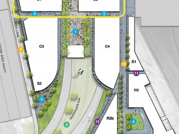 Batman's Hill site overview. Image © Lend Lease Batman's Hill leaves much to be desired