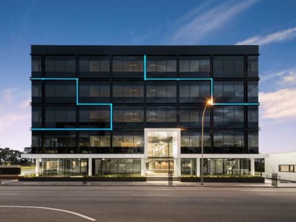The four storey building offers 5,000 sqm of strata office space in Melbourne's South East. Image: MAB MAB’s CubeOne attracts businesses to Narre Warren’s burgeoning commercial hub