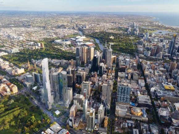 Magic Melbourne concept at 1 Victoria Street Magic Melbourne, a skyscraper concept with a philanthropic purpose