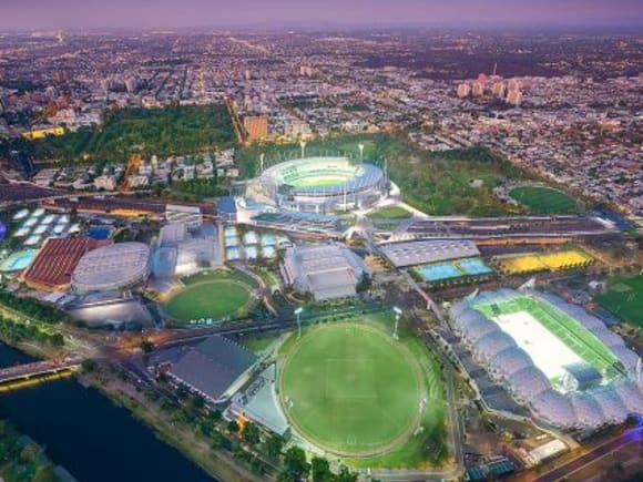 How the potential decking project may look. Image: MCG Trust MCG's decking proposal could be the catalyst for Fed Square East?