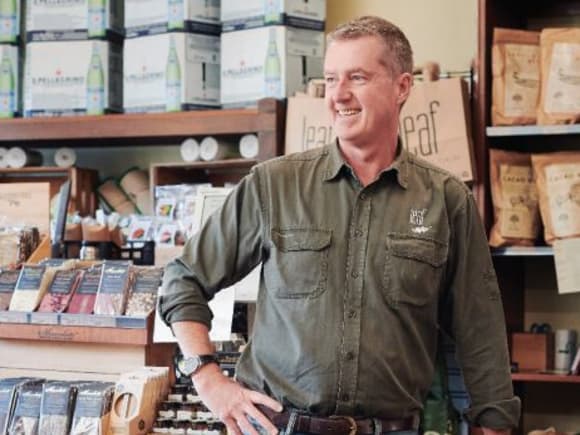 Leon Mugavin, founder of The Leaf Store. Credit: Moda Speedy sales of luxury residences will see construction begin ahead of schedule