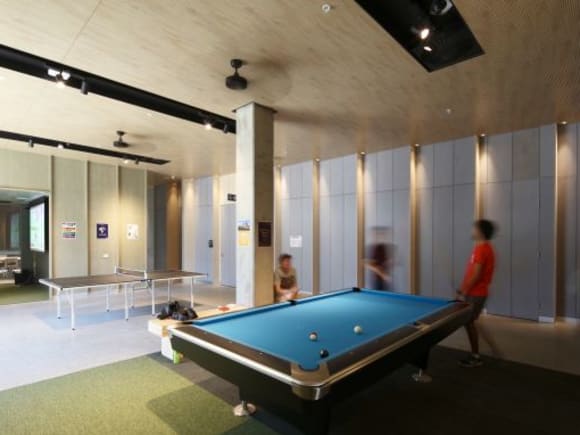 Communal student areas Multiplex's Danielle Savio gives insight into the benefits of using cross laminated timber