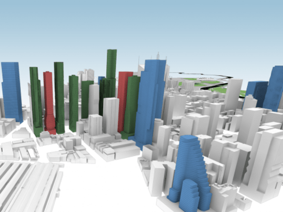 Forest of towers to come Addressing Elizabeth Street: Melbourne Central (part one)