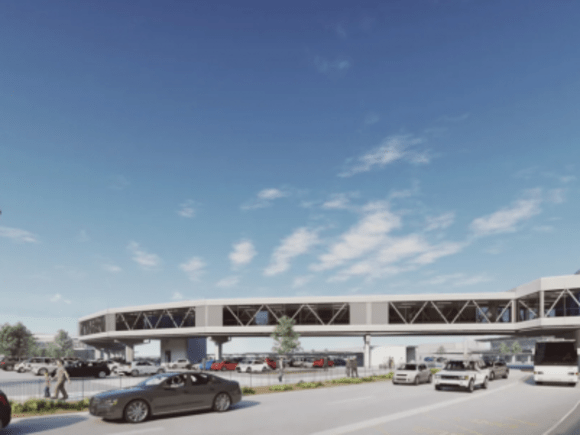 The new skybridge that will link the Airport Central station with the terminals WA Government unveils major upgrade for Bayswater station as part of Perth's Metronet program