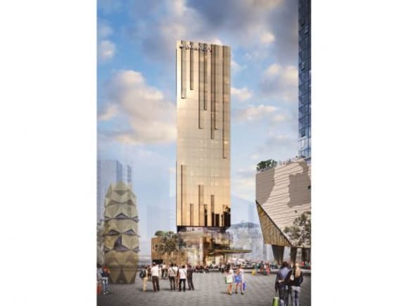 The 4-star Dorsett Hotel. Credit: Far East Consortium Far East Consortium's ‘Perth Hub’ proves popular with buyers who want to live next to Perth Arena