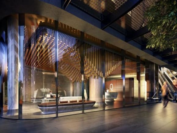 Queens Place's lobby. Image: 3L Alliance Construction beckons for Queens Place