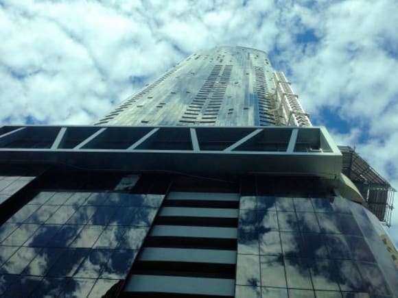 The sky high Prima Pearl. Image courtesy Paul D Skyscraper trends: Optimising sites and maximising floor plates