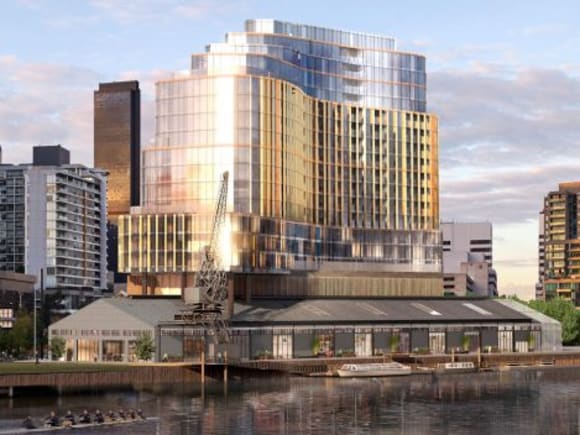 Riverlee have chosen Fender Katsalidis for North Wharf. Image: Riverlee A reborn North Wharf adds to Melbourne's swelling hotel numbers