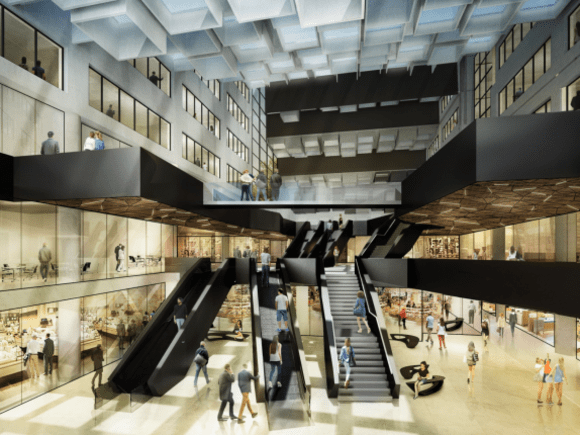 World Trade Centre's refurbishment. Image: supplied OCD (Office for Collective Design) Founder Matt Drysdale, discusses sustainability and his breadth of work.