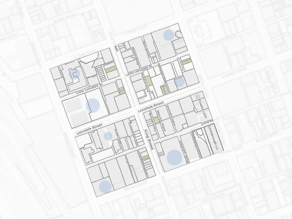 The Competition site in Melbourne's CBD. Image: Supplied Winner announced for Urban Innovation Ideas Competition