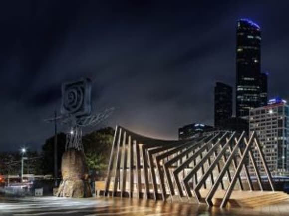 Samson Tiew's pop-up pavilion for Beulah International. Image: Beulah Southbank by Beulah designs revealed at Future Cities Symposium