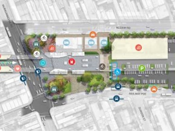 Proposed Murrumbeena station layout. Image from your.levelcrossings.vic.gov.au Further Dandenong corridor design details emerge