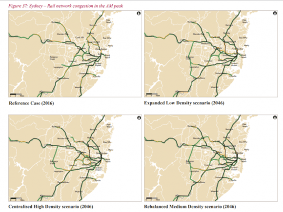 Rail congestion in Sydney under Infrastructure Australia's growth scenarios Let's heed Infrastructure Australia's message: be more ambitious with Melbourne's public transport network