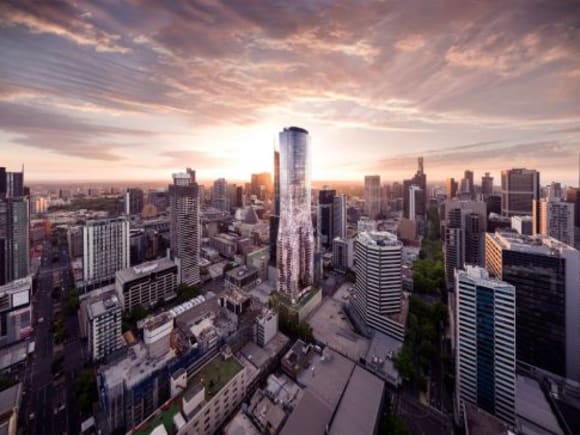 One of many. Image courtesy eqtower.com.au Melbourne's 200 metre club bursting at the seams