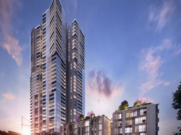 Rendering by Woods Bagot Parramatta: Suburb Guide. Highlighting new developments in Sydney's second CBD
