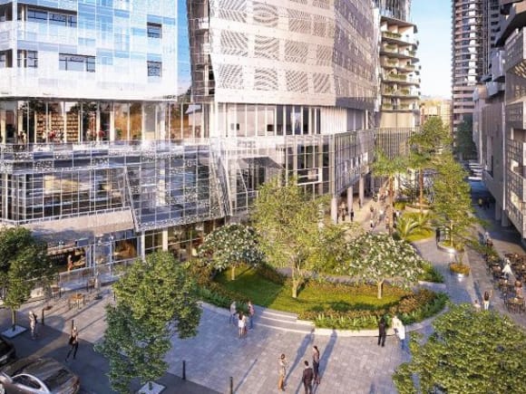 The Park Release draws on its location adjacent to West Side Place's central park. Image: Far East Consortium The Final Stage of West Side Place released as construction ramps up on stage 01