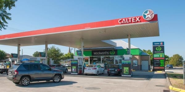 Woolworths Caltex service station in Lower Hunter Valley...