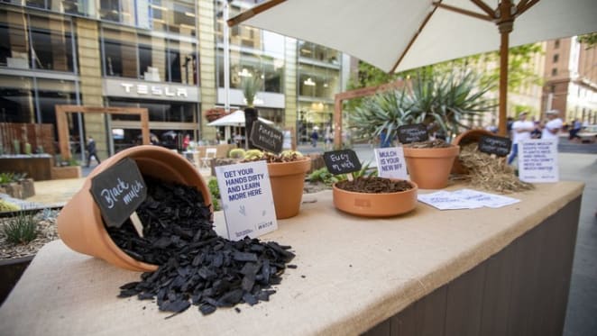 Drought Proof Garden unveiled in Sydney