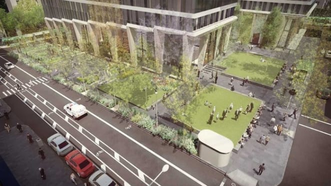 Collins Arch garden plans revealed for Market Street
